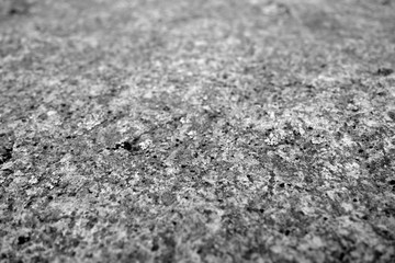 Marble stone background with blur effect in black and white.