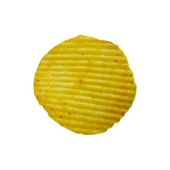 Close up Snack on white background.