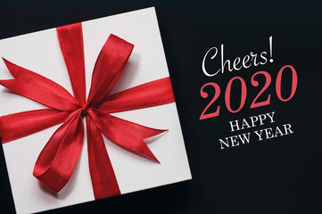 Cheers 2020 happy new year with gift.