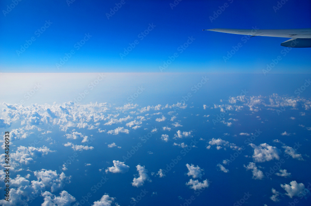 Canvas Prints view from the airplane window