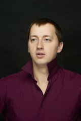 portrait of young man