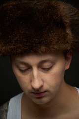 portrait of young man