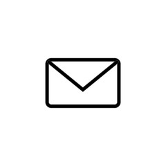 Envelope icon vector isolated on background. Trendy sweet symbol. Pixel perfect. illustration EPS 10. - Vector