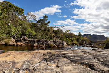 Almecegas pool in Chapada dos Veadeiros - Goias - Brasil