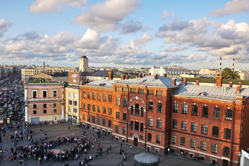 Fototapeta na wymiar Architecture in Saint-Petersburg
