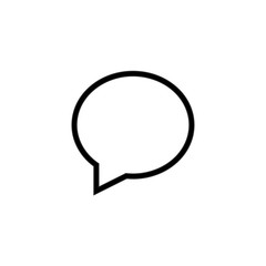 Naklejka premium Message icon Chat vector isolated on background. Trendy sweet symbol. Pixel perfect. illustration EPS 10. - Vector