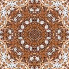 Geometric and abstract background texture design, futuristic background pattern, colorful kaleidoscope background and islamic ottoman art