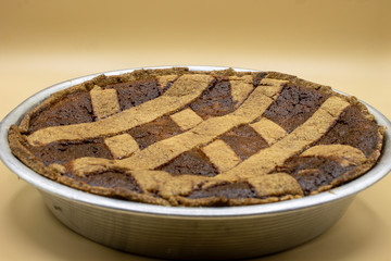  A typical sweet of the Neapolitan tradition La Pastiera.