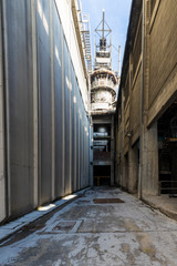 Urban exploration in an abandoned cement factory