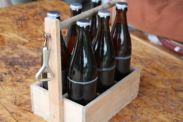 Bierträger & Öffner