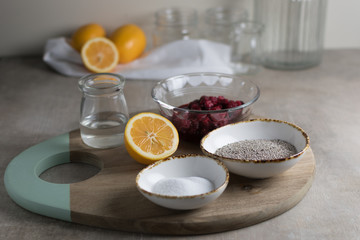 Chia Seed Jam Ingredients
