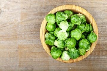 brussels sprouts place for text