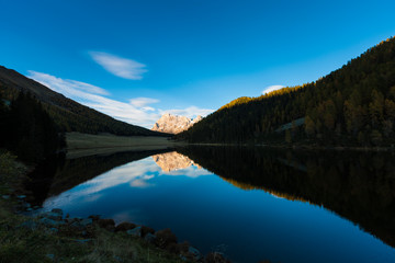 Lake of Calaita in the Lozen valley