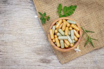 Herbal medicine supplement for god healthy living lifestyle 
