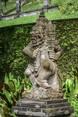 guardian statue on territory of Holy Spring Water Temple