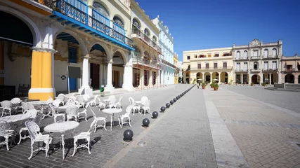 Rollo Havanna-Stadt in Kuba. Alter Platz. © Tupungato
