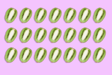 Sweet golden cherry pattern on a yellow color background.