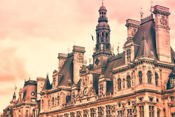 Obraz premium Paris - Hotel de Ville