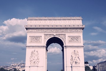 Fototapeta na wymiar Paris - Triumphal Arch