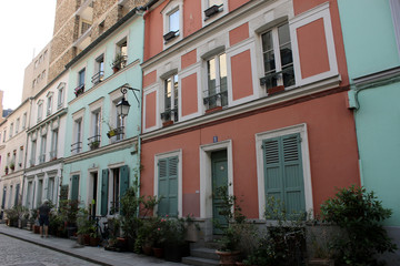 Fototapeta na wymiar Paris - Rue Crémieux