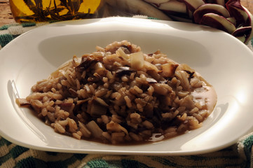 Risotto al radicchio di Treviso ft8101_5259 Cucina italiana