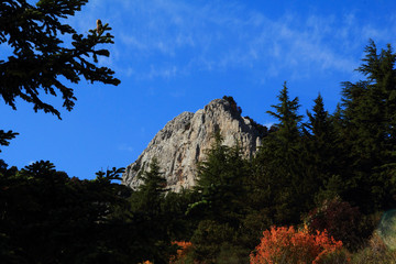 Pollino mountains in Calabria