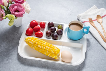 A balanced and delicious breakfast