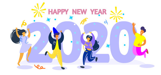 Illustration for the New Year 2020