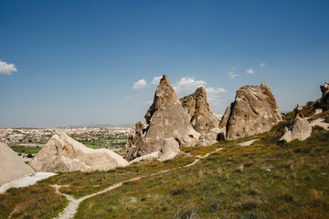 The Valley of the Fairy Chimneys, Goreme, Cappadocia, Turkey