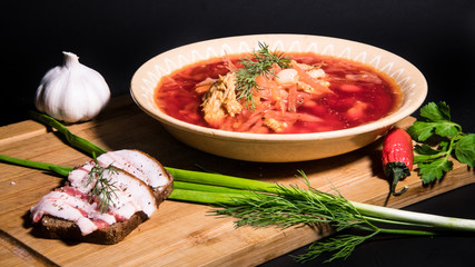 bowl of vegetable soup