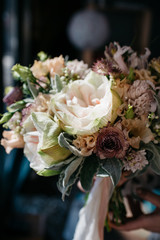 Bouquet with amarilis