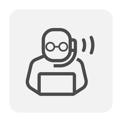 service support icon