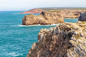 Obraz premium Cliffs of Cape San Vicente