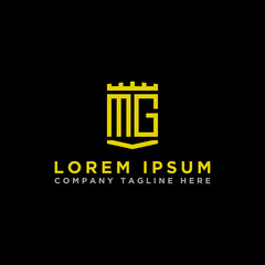 logo design inspiration, for companies from the initial letters MG logo icon. -Vectors