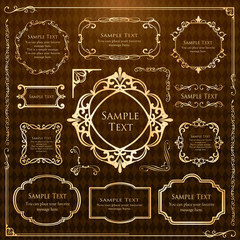 ラグジュアリーなフレームデザイン【バロック様式】