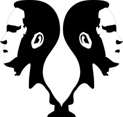 Homme contre homme logo © Tenkorys