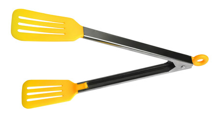 Yellow tongs for folk food