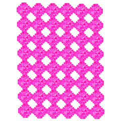 seamless pattern with flowers, pink