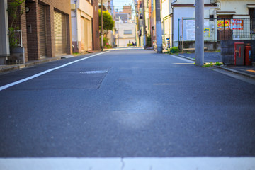 The street in Japan.