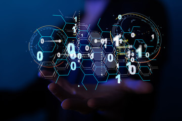 Software, web development, programming concept. Abstract Programming