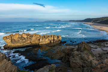 Coastal scene. Brenton-on-Sea. Garden Route. Western Cape. South Africa