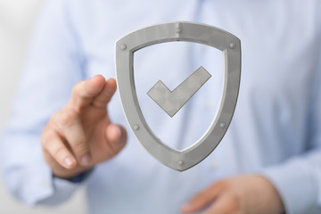 security data code digital in hand