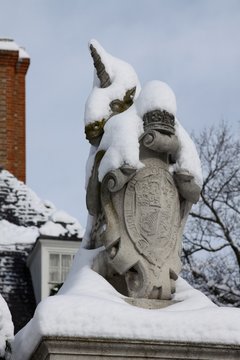 Snow Covered Unicorn