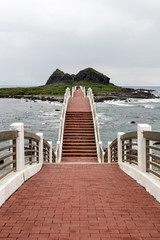 Obraz premium Sansiantai, Dragon Bridge, Island of the Three Immortals, Taiwan