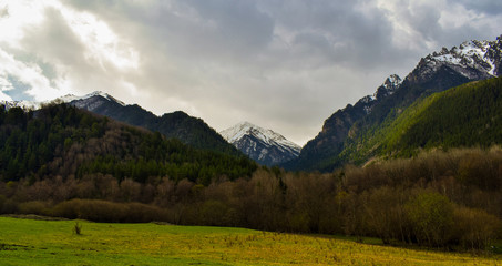 Beautiful mountain landscape