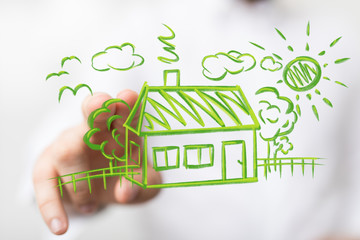 real estate concept, buying affordable housing