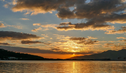 Sunset over Subic Bay 