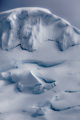 Fototapeta na wymiar Antarctica. Glacial Ice