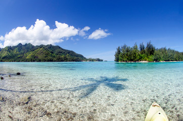 Visions of Paradise in Moorea Island in Tahiti French Polynesia