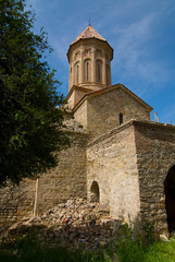 Fototapeta na wymiar Ikalto cathedral in Kakheti region, Georgia